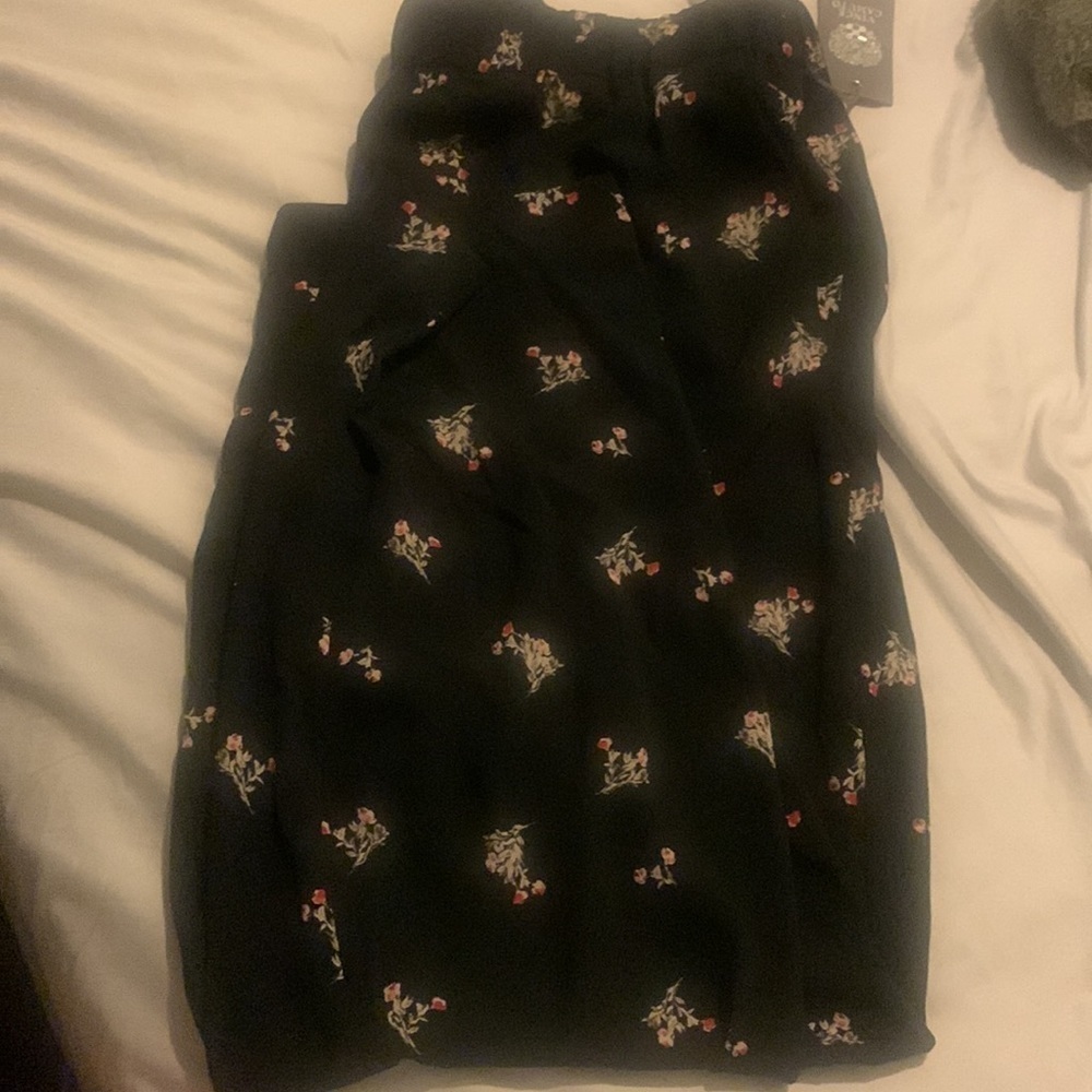Vince Camuto Womens Floral Casual Cropped Pants, - Picture 6 of 10